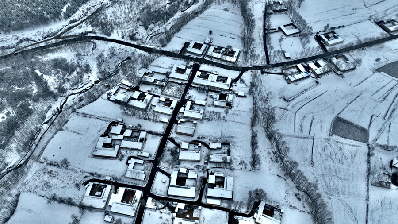 青海化?。恒y裝素裹 雪景如畫(huà)